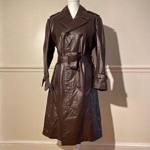 Vintage 70s Playboy Shop Leather Jacket